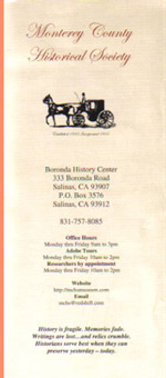 Boronda Adobe History Center